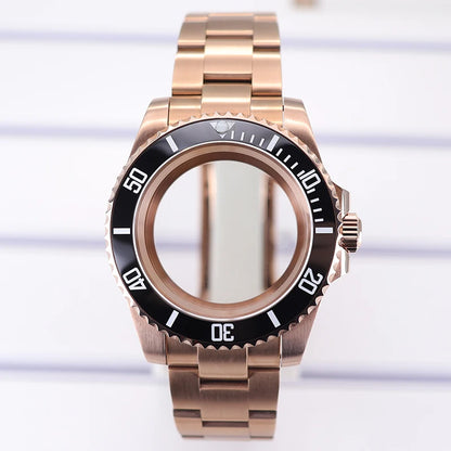 40mm Watch Case For NH35 NH36 NH70/8215/Eta2824 PT5000 NH34 Sapphire Glass