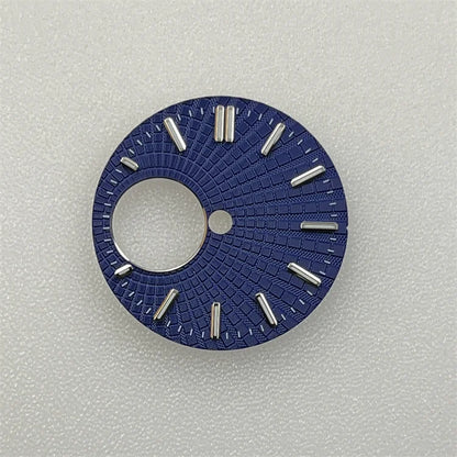 28.5mm Dial Watch Dial Green Luminous Diving Watch Faces for NH38/NH34 Movement