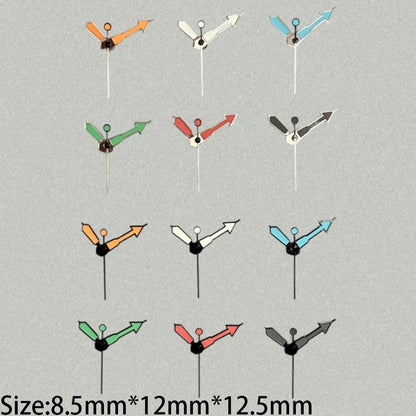 Modified Arrow Green Luminous Watch Hands Pointers for NH35/NH36/4R/7S Movement