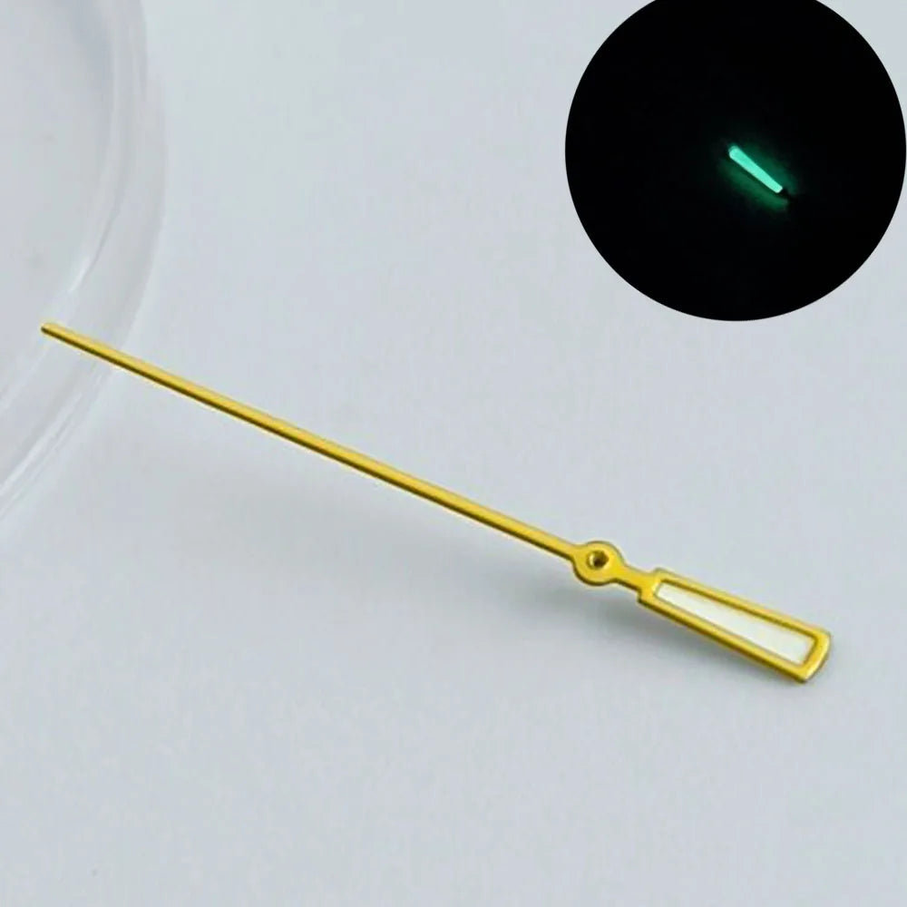 Watch pointer green luminous fit NH34 NH 35 NH36 movement watch hands refit watch Personalized second hand