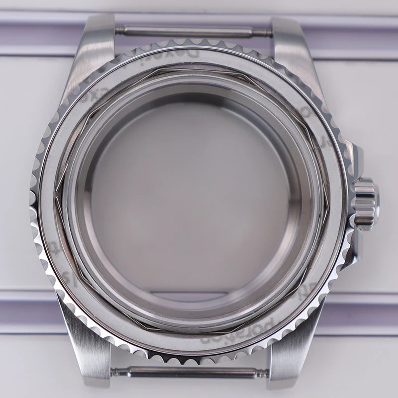 Unidirectional Rotation Bezel 40mm Watch Case For NH35/36/38 ETA2824/Miyota8215