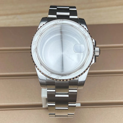 40mm Watch Case 20mm Strap Sapphire For NH35 NH36 NH34/38 8215 2824 PT5000