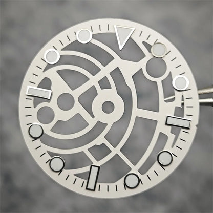28.5mm Hollowed Surface with BGW9 Strong Luminou Watch Dial for NH36/NH35/NH70