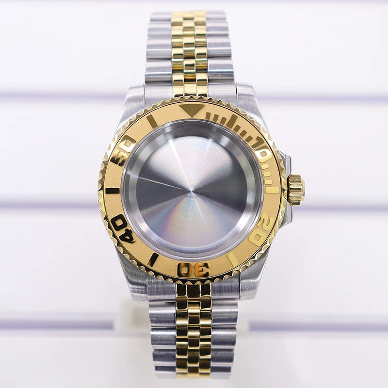 40mm Watch Case Sapphire Glass For Nh35 Nh34 Nh36 Nh72 2824 Miyota 8215 SUB GMT