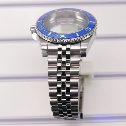 40mm Watch Case C3 Ceramic Bezel For Eta2824 PT5000 NH35 NH36 4R36 Miyota 8215