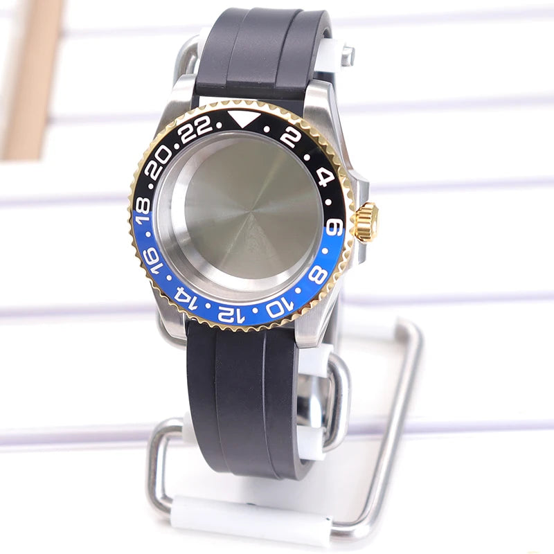 40mm Stainless Steel Watch Cases For Nh35 Nh34 Nh36 Nh70 Eta2824 8215 8205