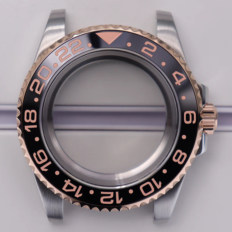 40mm Watch Case For NH35 NH34 NH36 NH70/Miyota8215/Eta2824 PT5000 Slide Buckle