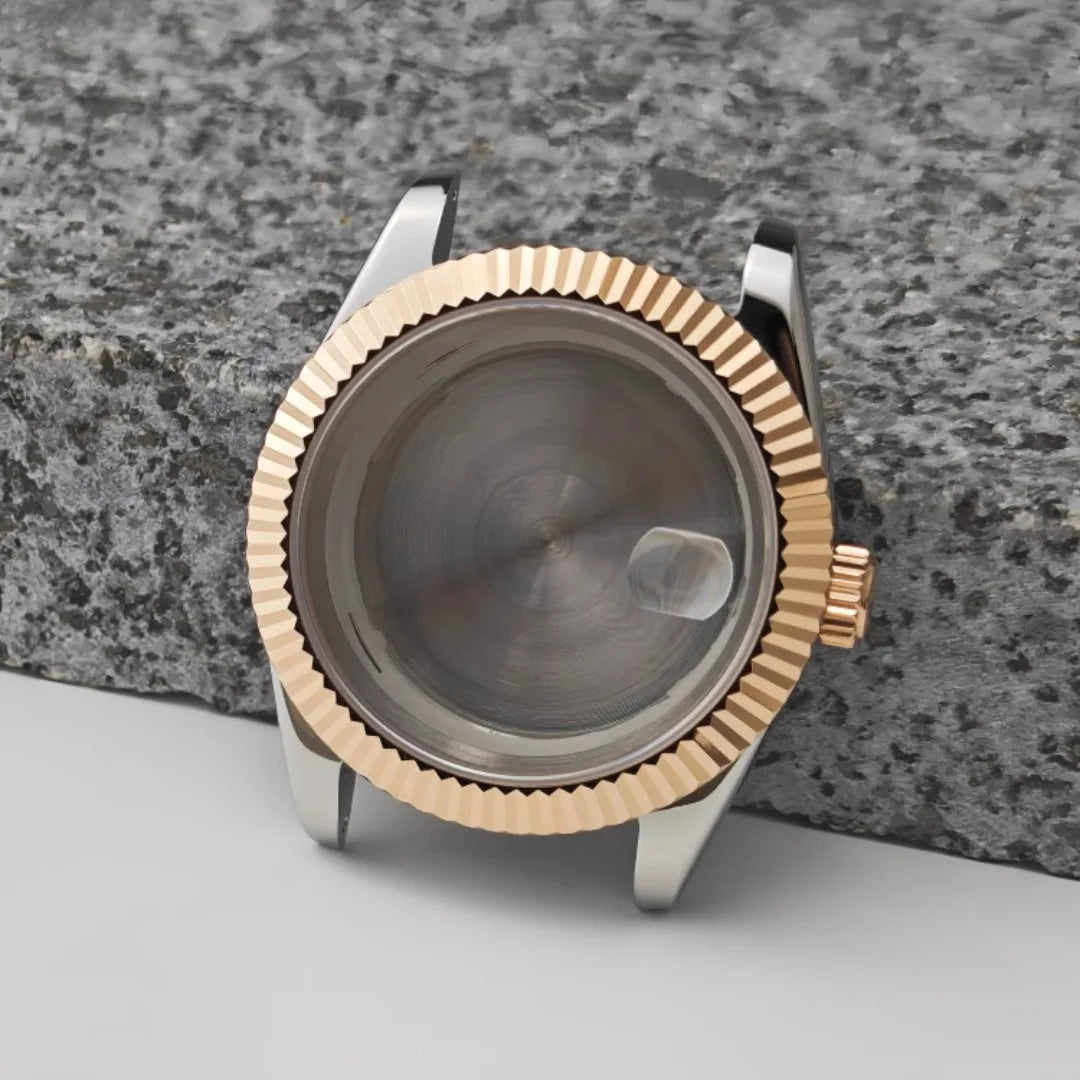 41mm Stainless Steel Watch Case with Sapphire Glass/ Strap for ETA2824 NH35 NH36