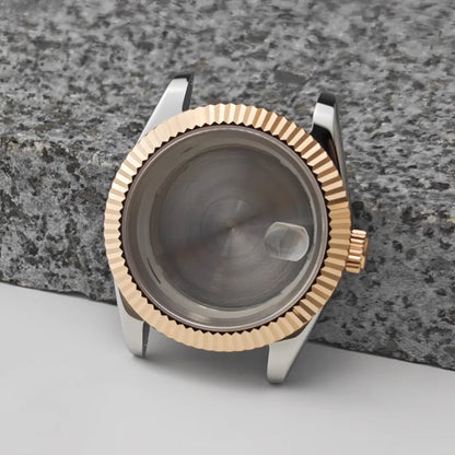 41mm Stainless Steel Watch Case with Sapphire Glass/ Strap for ETA2824 NH35 NH36