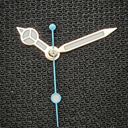 Watch Hands Blue/ Green Second Hand Blue Luminous for 2813 3804 Miyota 8205 8215