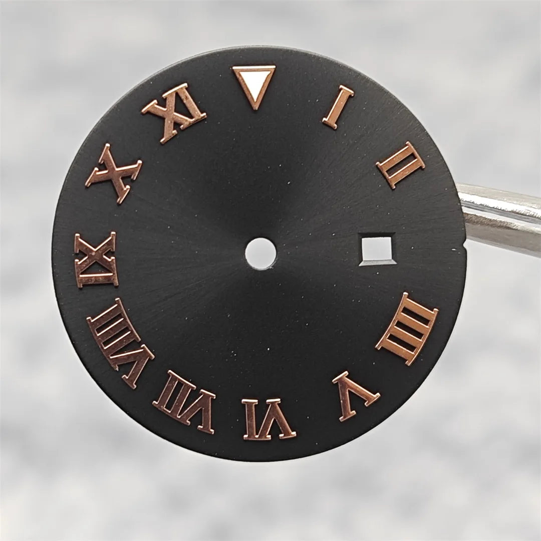 24.5MM Watch Dial Arabic Scale Surface BGW9 Luminous for NH05/NH06 for 31mm Case