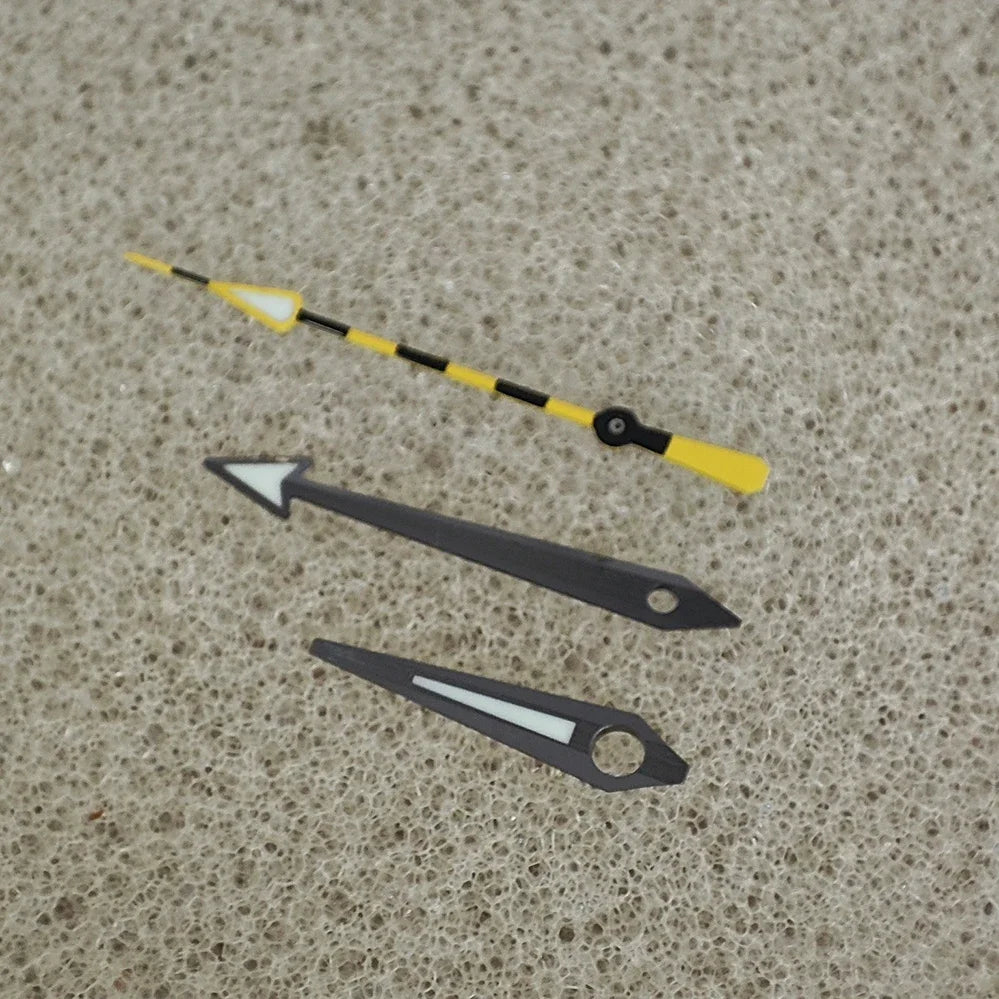 Blue Luminous Coloured Seconds Hand Set Retrofit Watch Hands for NH35/NH36/4R/7S