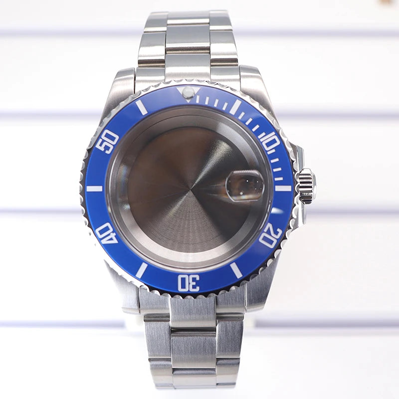 40mm Steel Watch Case For Submariner NH35 NH36 NH34 NH38 ETA 2824 Miyota 8215