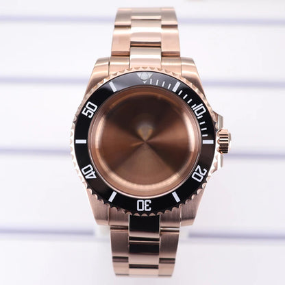 40mm Watch Case For NH35 NH36 NH70/8215/Eta2824 PT5000 NH34 Sapphire Glass