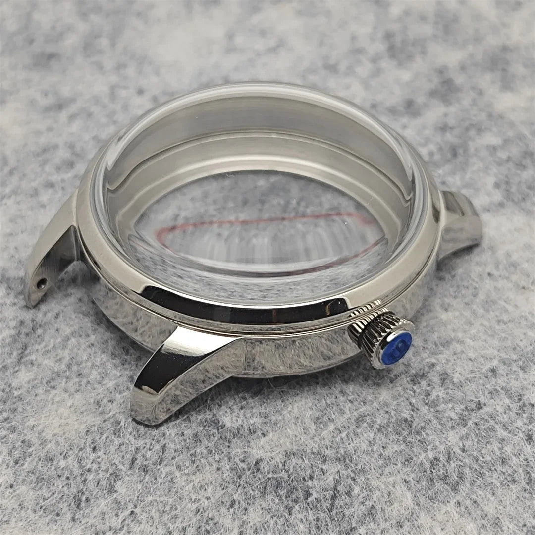 33mm Bubble Crystal Women's Cocktail Steel Watch Case for NH35/NH36/4R35A/4R36A
