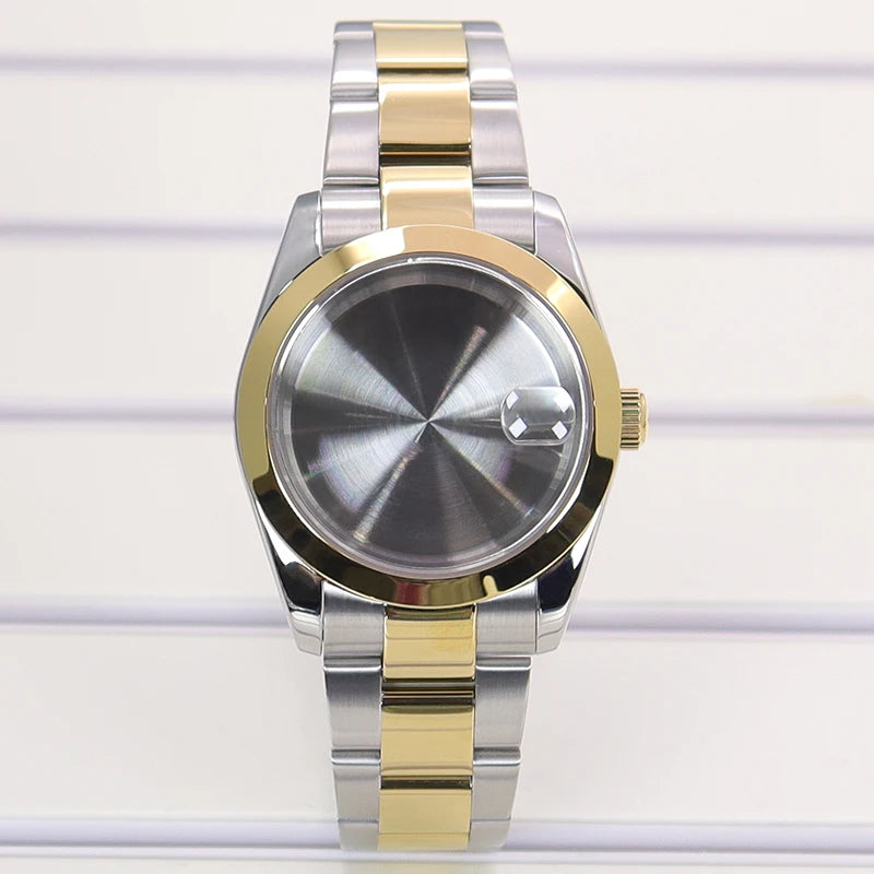 36/39mm Watch Cases and Strap Sapphire Glass For NH35 NH36 NH34 NH38 Miyota 8215