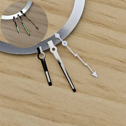 13mm Watch Hands Green Luminous for NH34 NH35 NH36 4R35 4R36 Mechanical Movement