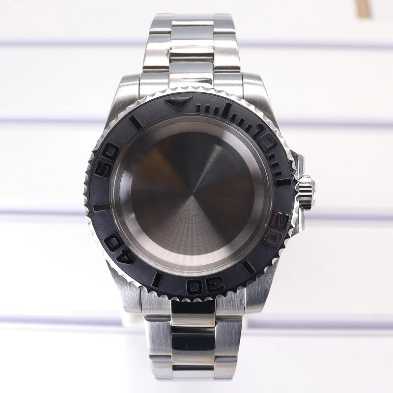 40mm Watch Cases Sapphire For Nh35 Nh36 Nh34/38 Nh70 Miyota 8215 Eta 2824 PT5000