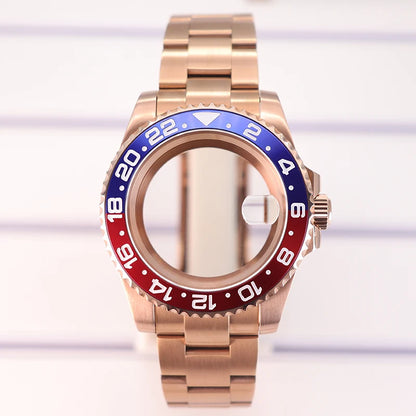 40mm Watch Case For NH35 NH36 NH70/8215/Eta2824 PT5000 NH34 Sapphire Glass