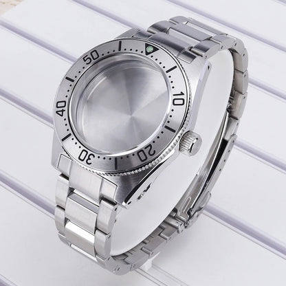 40mm Steel Watch Case Sapphire For NH35 NH36 NH34 4R36 Mod SPB143J1/SPB253J1