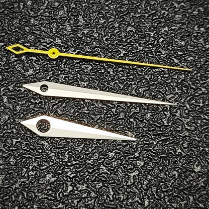 Gold/Rose/Silver/Blue Second Hands Silver Trim Watch Hands for NH35/NH36/NH34