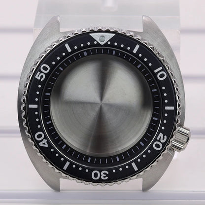 45mm Men's Watch Case With Chapter Ring For Mod Abalone NH35 NH36 NH34/38 4R36