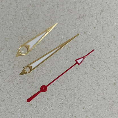 Colored Watch Hands Green Luminous 3Pins Needles for NH35 NH36 4R 7S Movement