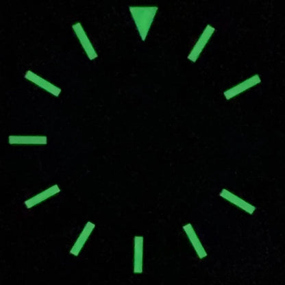 28.5mm NH35 Dial S Logo Dial 3D Ripples Watch Dial For NH35/NH36 Vertical Lines
