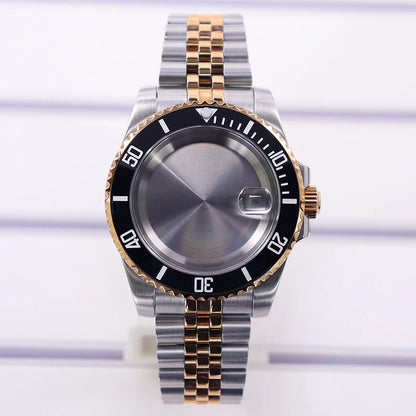 40mm Watch Case For NH35 NH34 NH36 NH70/Miyota8215/Eta2824 PT5000 Slide Buckle