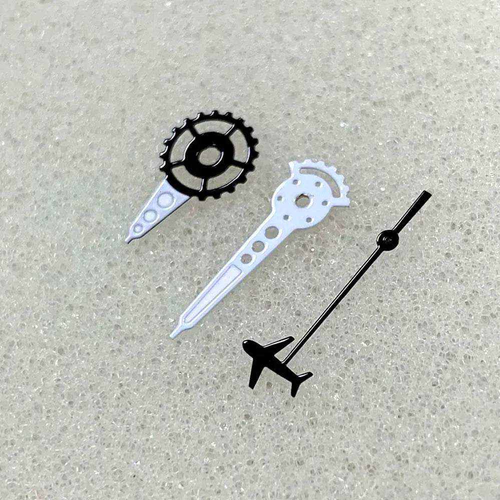 Green Luminous Modified Aircraft Second Hand Watch Hands for NH35/34/36/NH70
