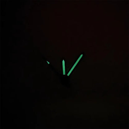Black Edge Green Luminous Watch Hands for NH35/NH36/4R/7S Movement