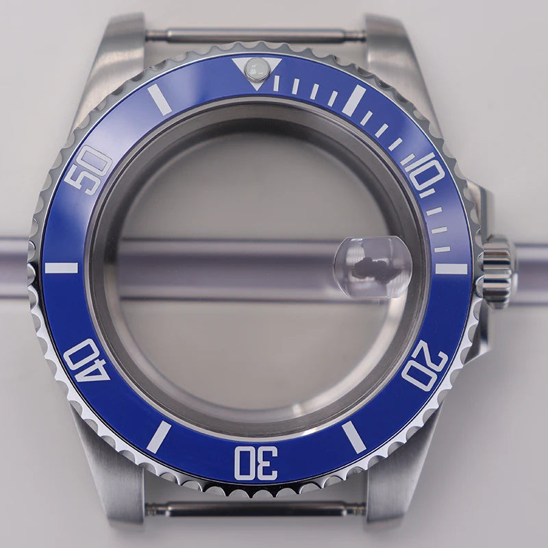 40mm Diver Cases Sapphire Glass for Sub Nh35 Nh34 Nh36 Nh38 Miyota 8215 Eta 2824
