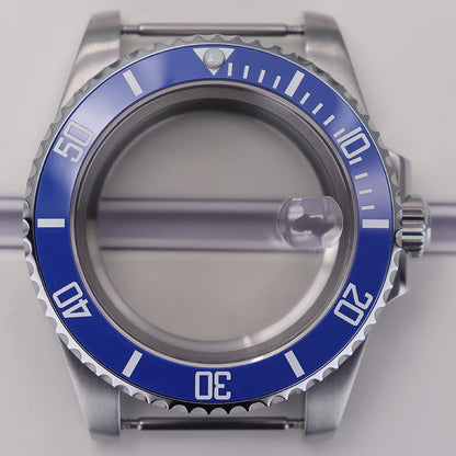 40mm Diver Cases Sapphire Glass for Sub Nh35 Nh34 Nh36 Nh38 Miyota 8215 Eta 2824
