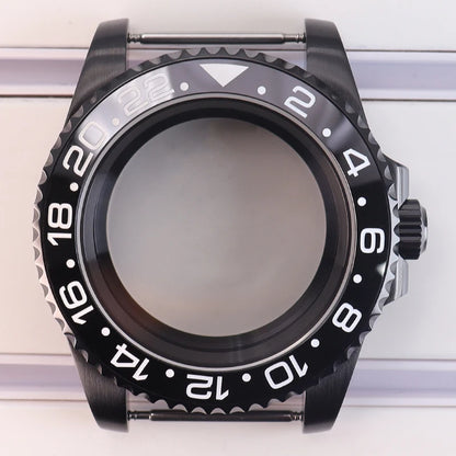 40mm Watch Case For NH34 NH35 NH36 NH38 NH70 4R36 Miyota 8215 Eta 2824 GMT SUB