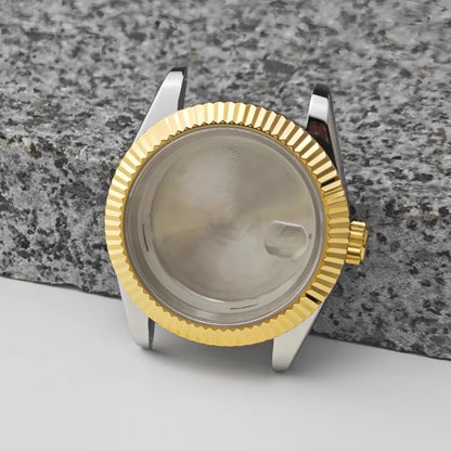 41mm Stainless Steel Watch Case with Sapphire Glass/ Strap for ETA2824 NH35 NH36