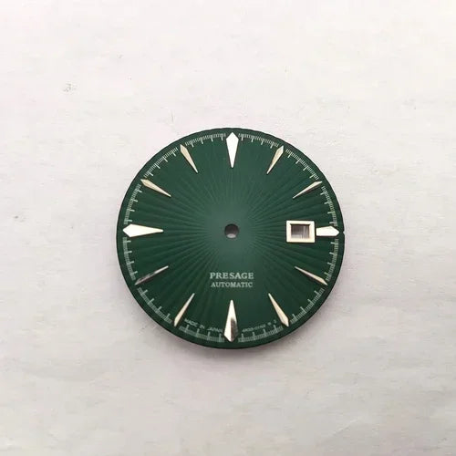 40mm  Steel Watch Case Dial Hands Kit for NH36 NH38 Bubble Mirror Shell Kit