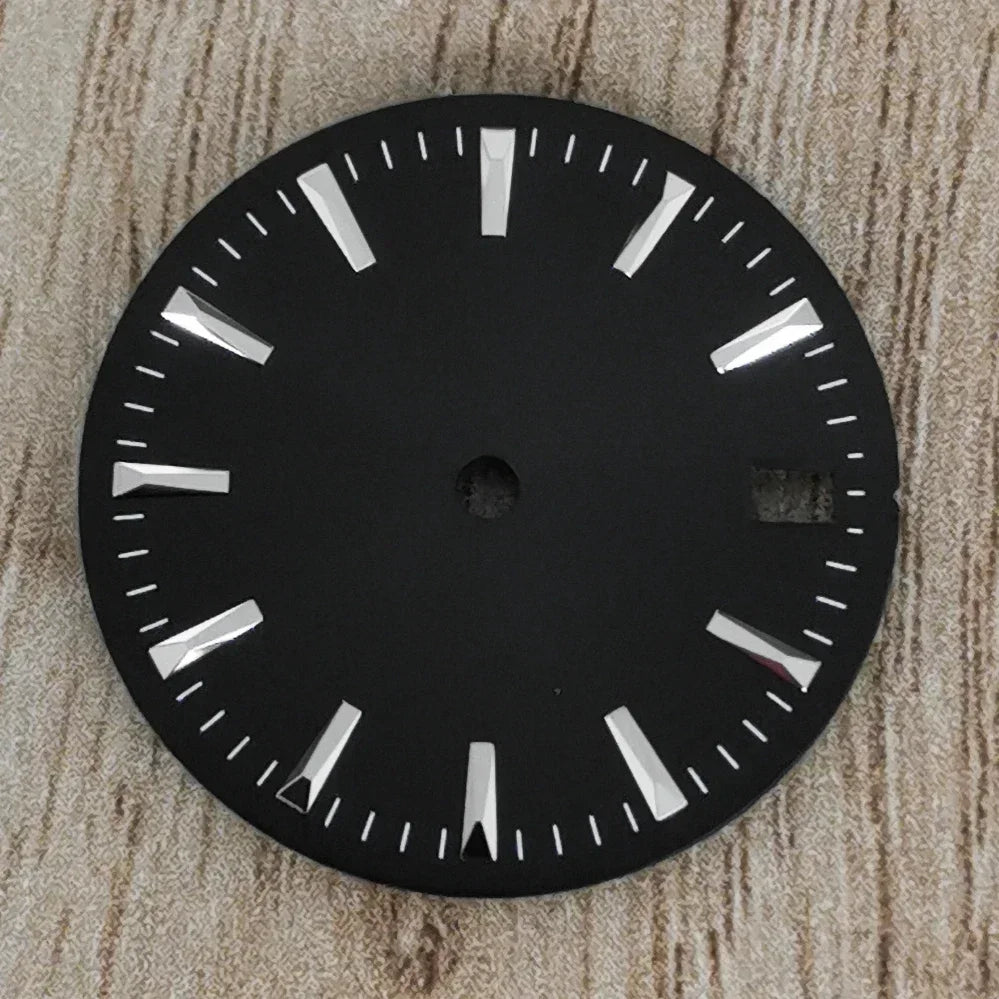 28.5mm Watch Dial Stripes Sunburst Modified Simple for NH35/ NH36 / 7S Movement