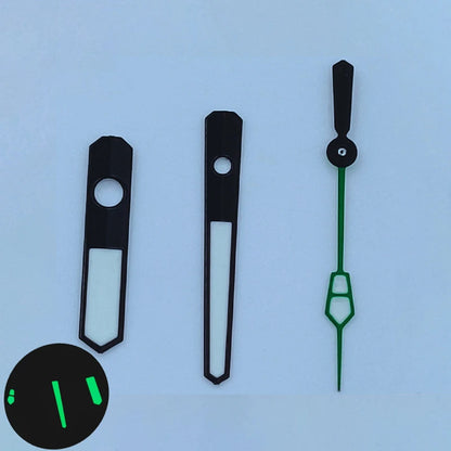 Watch Hands Green Luminous Fit for NH35 NH36 4R35 4R36 7S SKX007 SKX009 SRPD