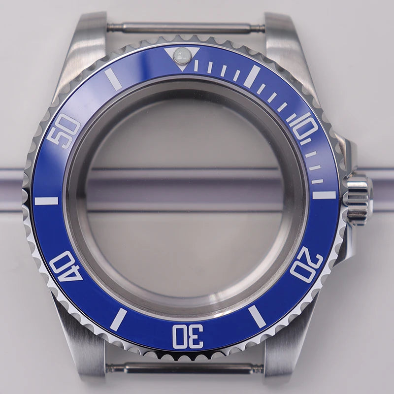 40mm Diver Cases Sapphire Glass for Sub Nh35 Nh34 Nh36 Nh38 Miyota 8215 Eta 2824