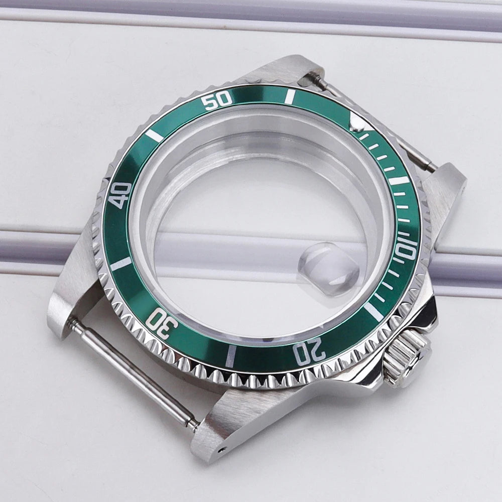 38mm Steel Watch Case With Bezel 120-clicks For Submariner NH35 NH36 NH70