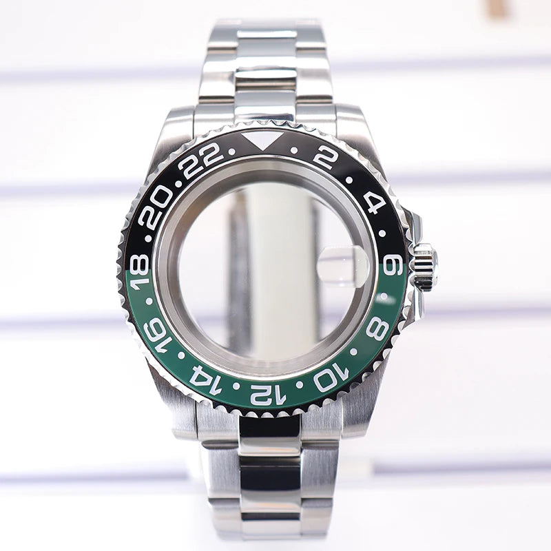 40mm Watch Cases Sapphire For Nh35 Nh36 Nh34/38 Nh70 Miyota 8215 Eta 2824 PT5000