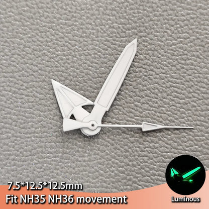 Multi Color Watch Hands Suitable For NH36 NH35 Movement with Luminous