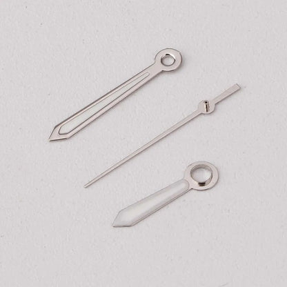 Simple Watch Hands With Green Luminous for NH35/NH36/4R/7S Movement