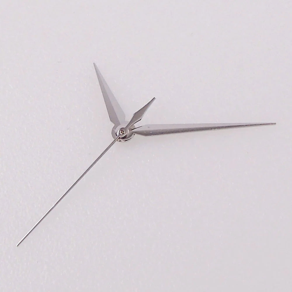 GS Silver ultra-fine watch hand pointer for NH35 NH36 7s36 7s35 6r15 4r35 4r36 movements, SKX compatible