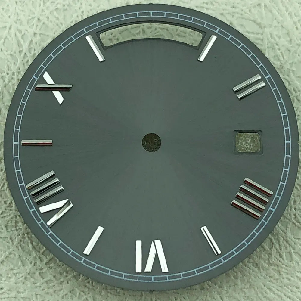 Modified 31mm Calendar Roman Numeral Multicolor Watch Dial For 8285 Movement
