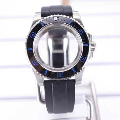 40mm Watch Case For 4R NH35 NH36 NH34/38 NH70 8215 Eta2824 PT5000 Sapphire Glass