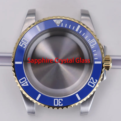 40mm Watch Case Sapphire For NH35 NH36 Eta2824 8215 Case 28.5mm Dial Submariner