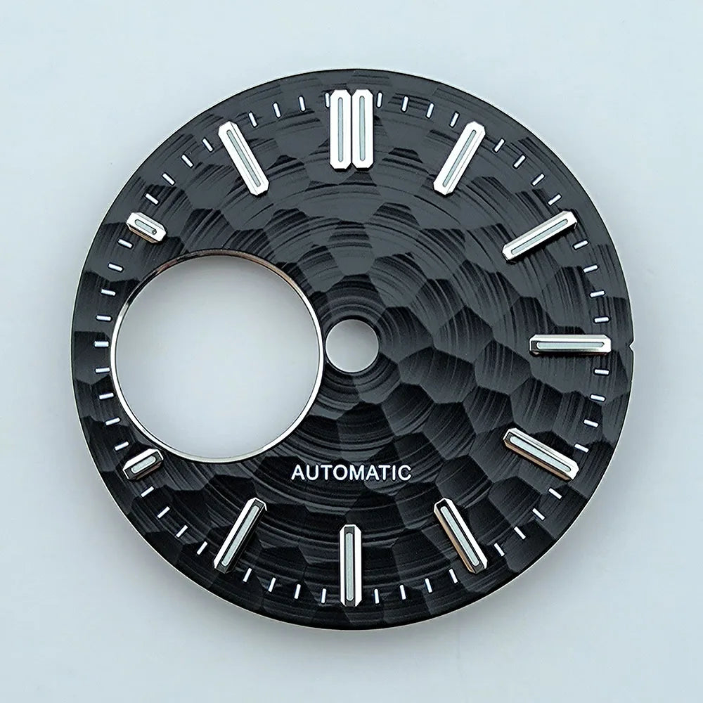 Modified 28.5mm Multicolor Watch Dial Green with Luminous for NH38 Movement