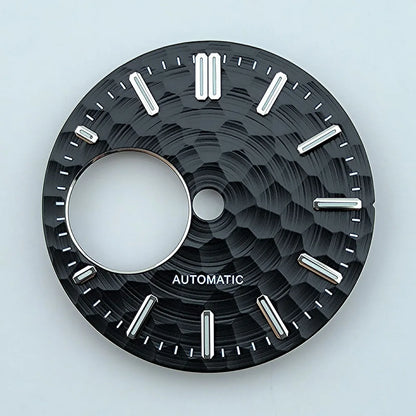 Modified 28.5mm Multicolor Watch Dial Green with Luminous for NH38 Movement
