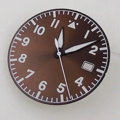 33.6mm Multicolor Watch Dial Fit For NH35AA NH36AA with Green Luminous Modified